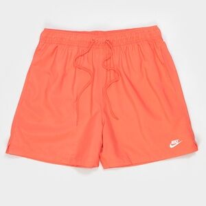 Sz Various NIKE Club Woven Flow Mens Shorts coral Color
